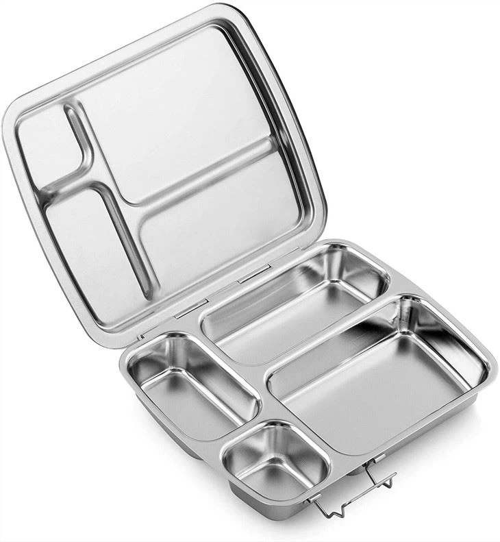 4 Compartment 304 Stainless Steel Lunch Box