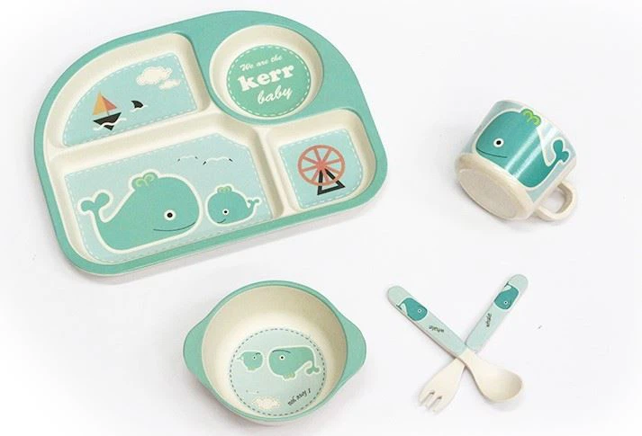 Bamboo Kids Dinnerware Set