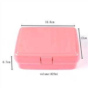 Plastic BPA Free Lunch Box
